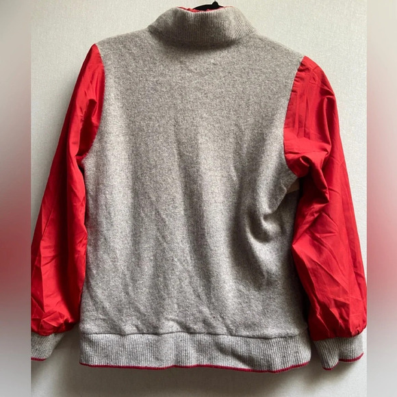 PGA Tour Championship reversible 1/2 zip wool nylon pullover Sz S 18” PTP - Picture 2 of 11